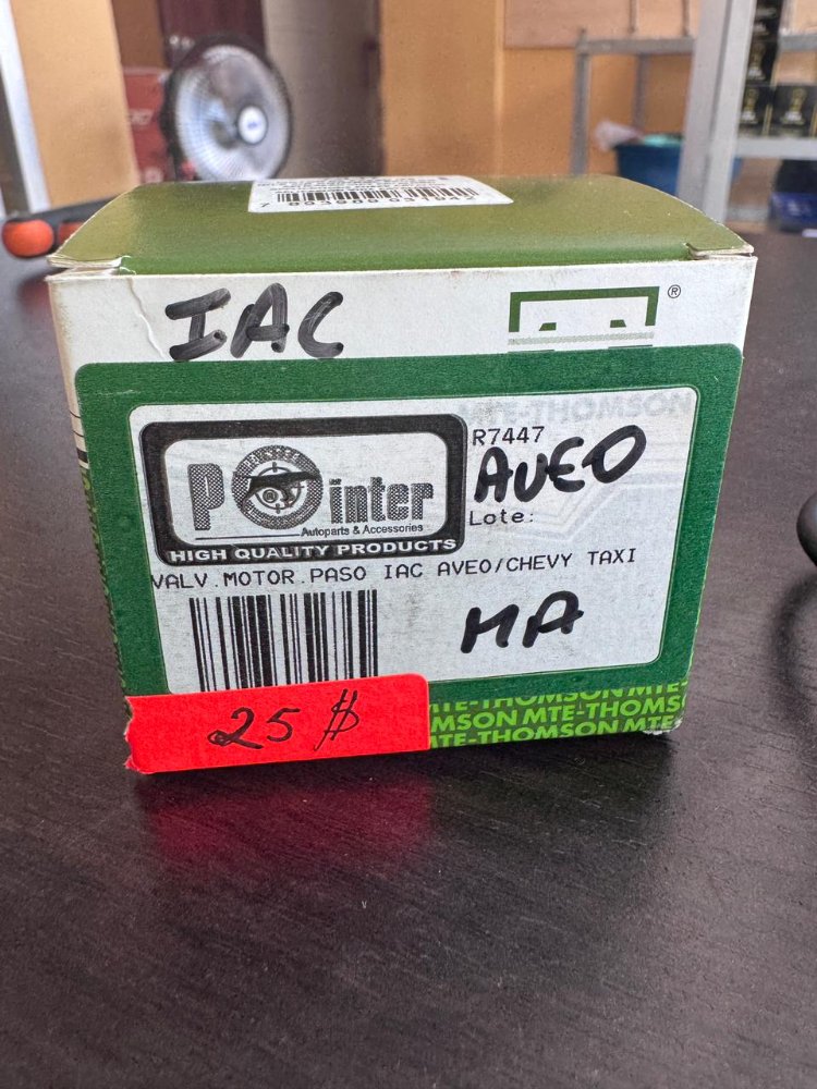 VALV. MOTOR IAC AVEO CHEVY TAXY