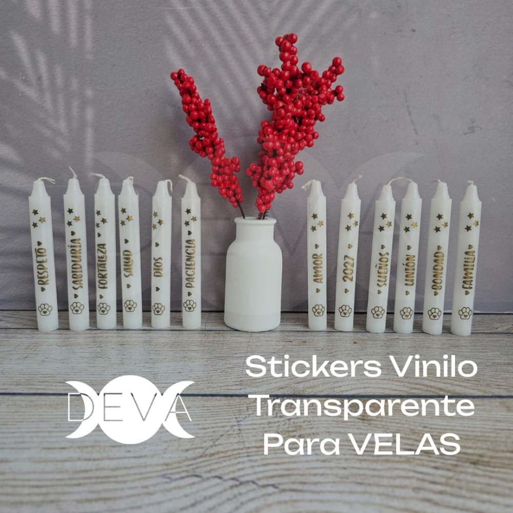 Adhesivos para Velas