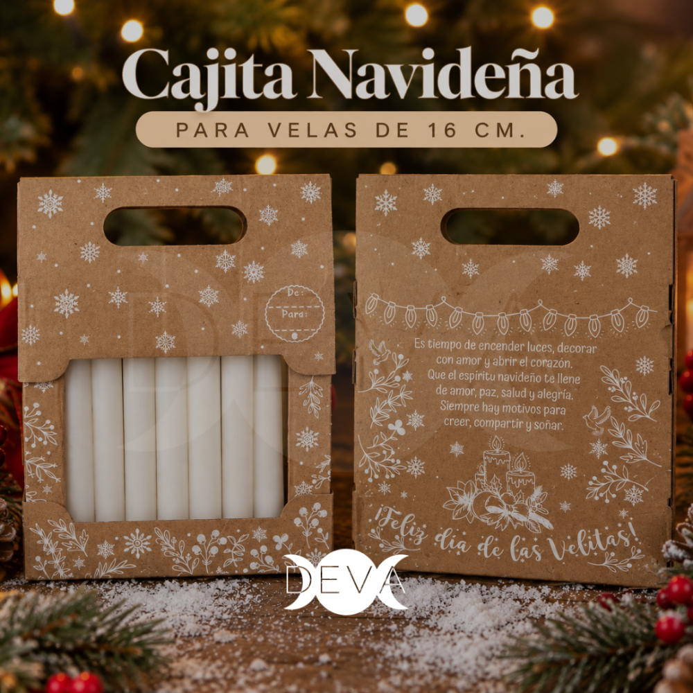 Cajita Navideña Kraft