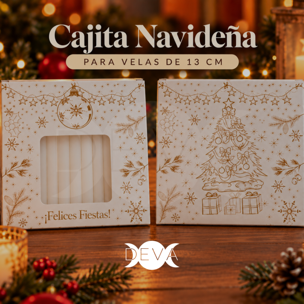 Cajita Navideña Blanca