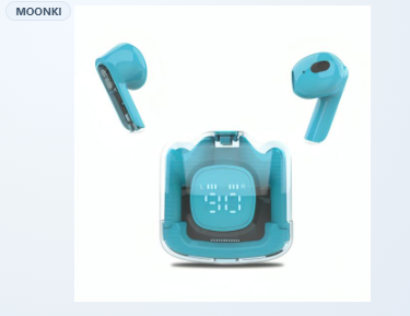 AUDIFONO MOONKI TWS EARBUD INALÁMBRICO BLUETOOTH MH-TWS50