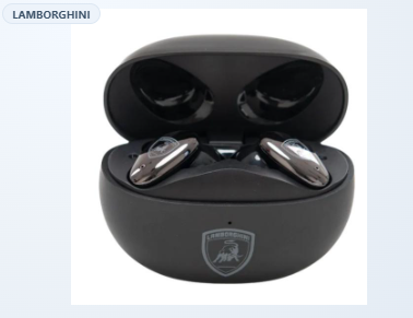 AUDIFONO LAMBORGHINI LAMBO BUD HURACAN 300 INALÁMBRICO BLUETOOTH NERO NEMESIS NEGRO