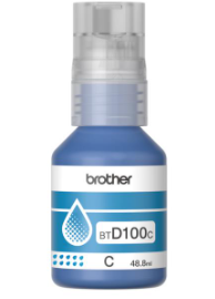 TINTA BROTHER BTD100CMEX INKJET UHY PARA MINI21TH COLOR CIAN