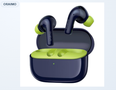 AUDIFONO ORAIMO SPACEBUDS Z ANC INALÁMBRICO BLUETOOTH IPX5 OTW-625 AZUL / VERDE