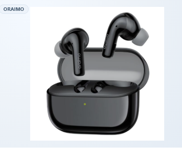AUDIFONO ORAIMO SPACEBUDS Z INALÁMBRICO BLUETOOTH IPX5 OTW-625 NEGRO