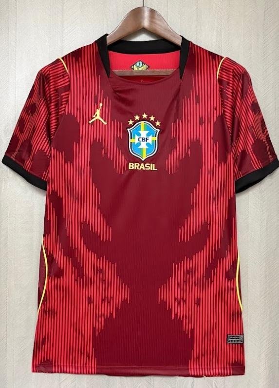 Camisa Seleção Brasileira Vermelha - MASCULINA