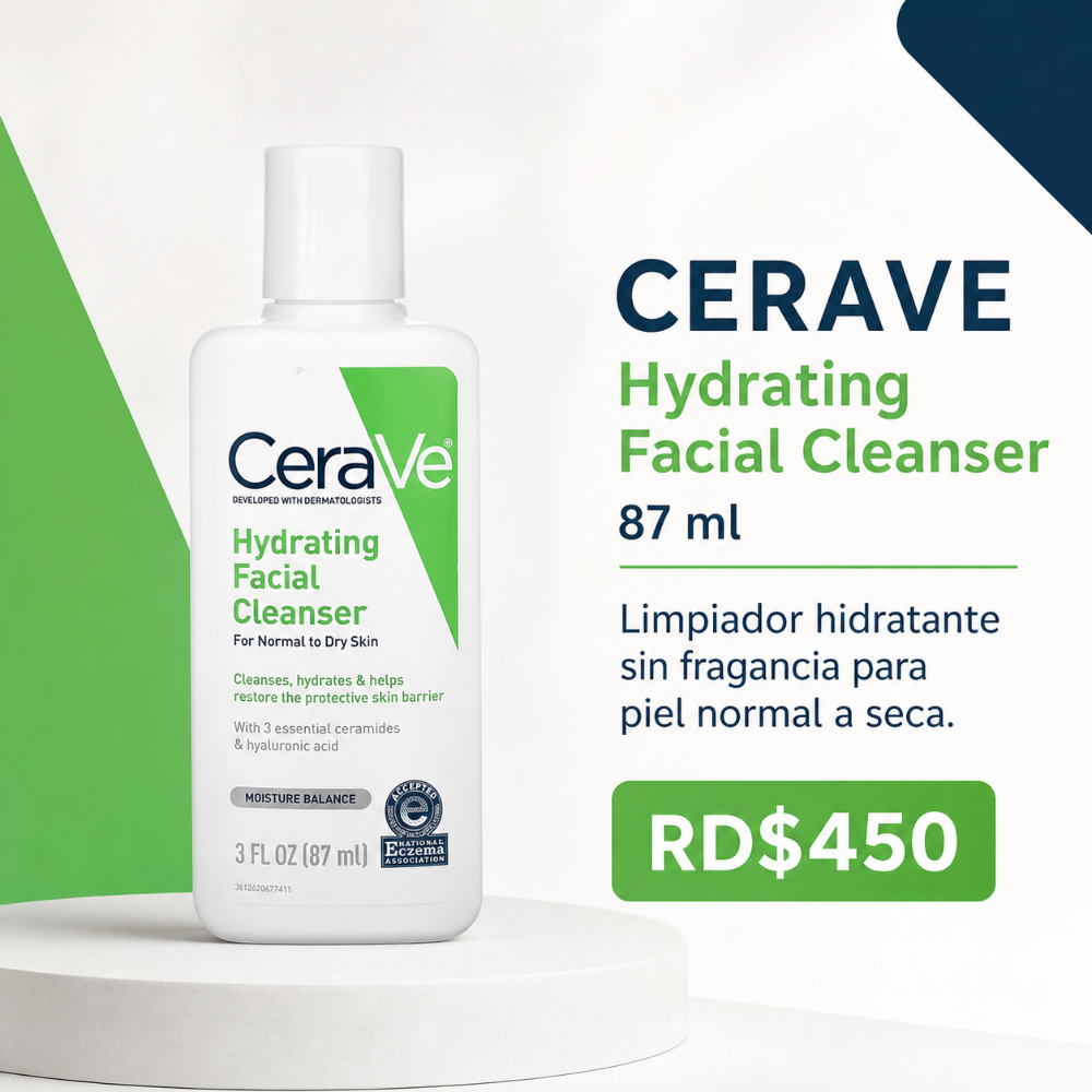 CeraVe Hydrating Facial Cleanser – 87 ml