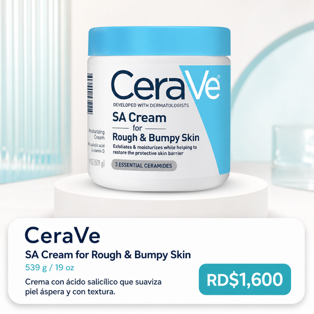 CeraVe SA Cream for Rough & Bumpy Skin – 539 g / 19 oz