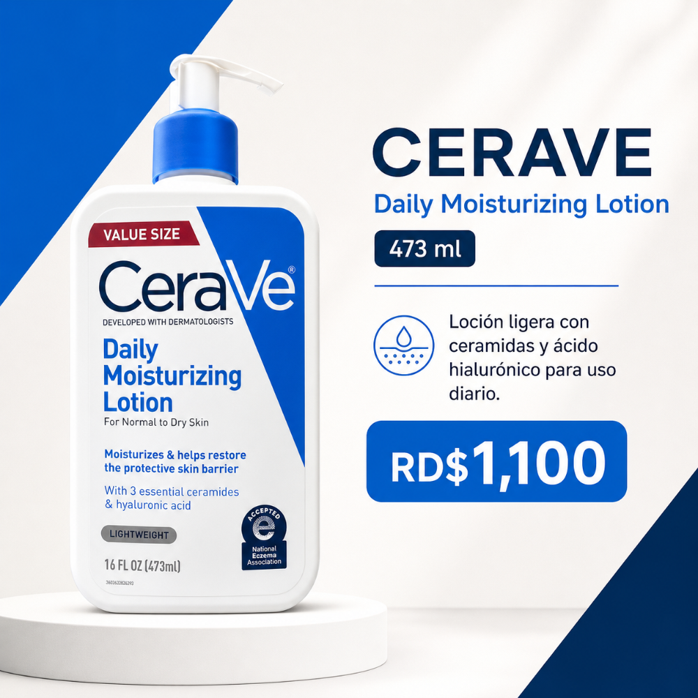 CeraVe Daily Moisturizing Lotion – 473 ml / 16 oz