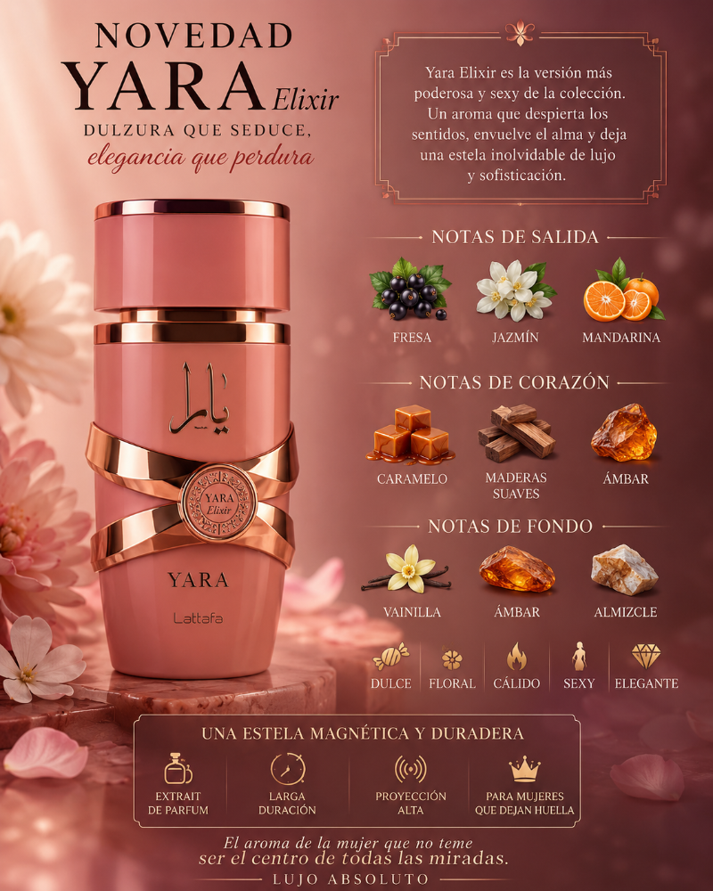 Lattafa Yara Elixir  100 ml EDP 1.1 Premium