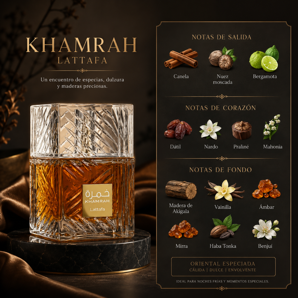 Lattafa Khamrah  100 ml EDP 1.1 Premium