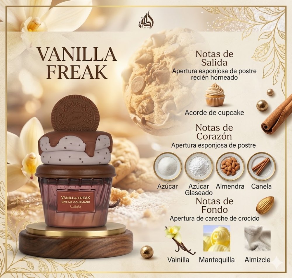 Lattafa Cookie Crave  75 ml EDP 1.1 Premium