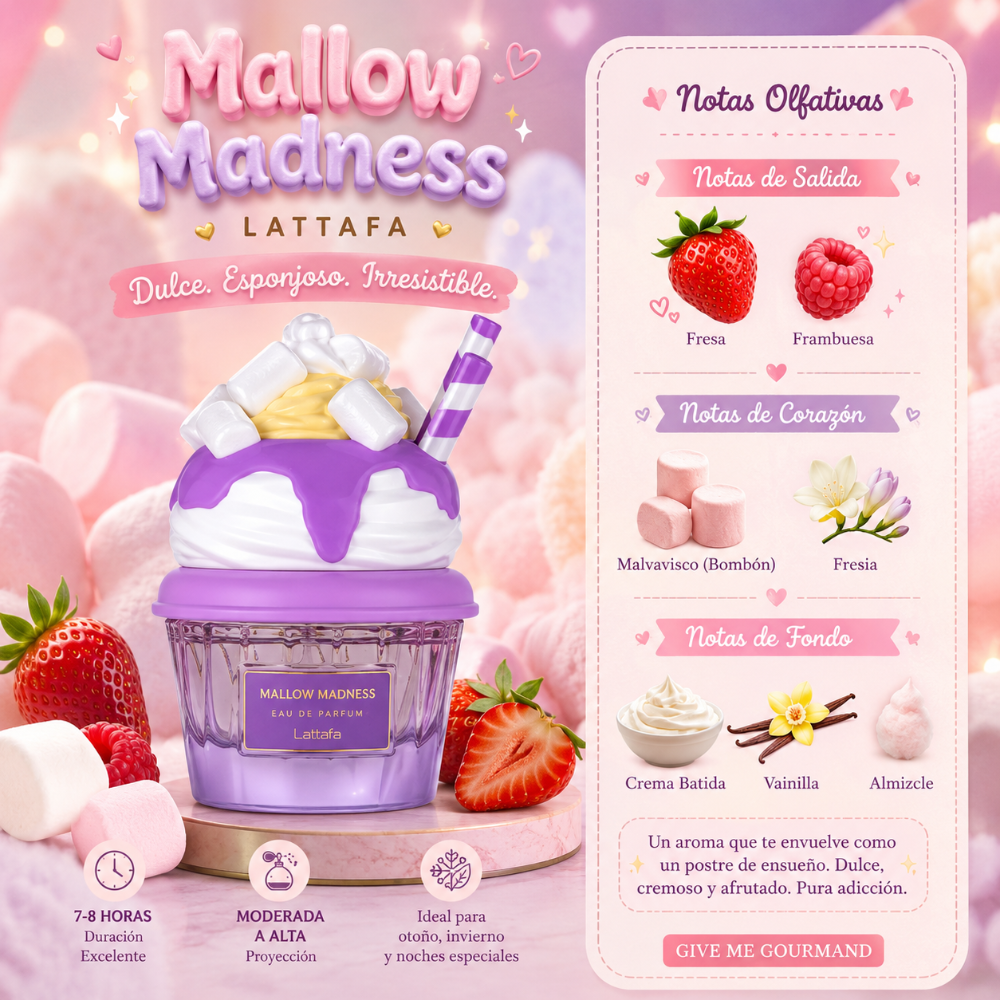 Lattafa Mallow Madness 75 ml EDP 1.1 Premium