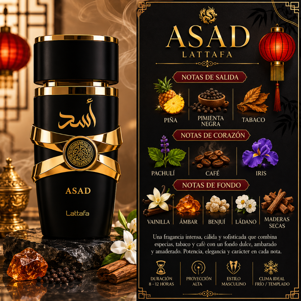 Lattafa  Asad  100 ml EDP 1.1 Premium