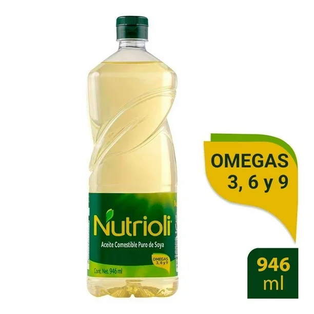 Aceite comestible Nutrioli (puro de soya)