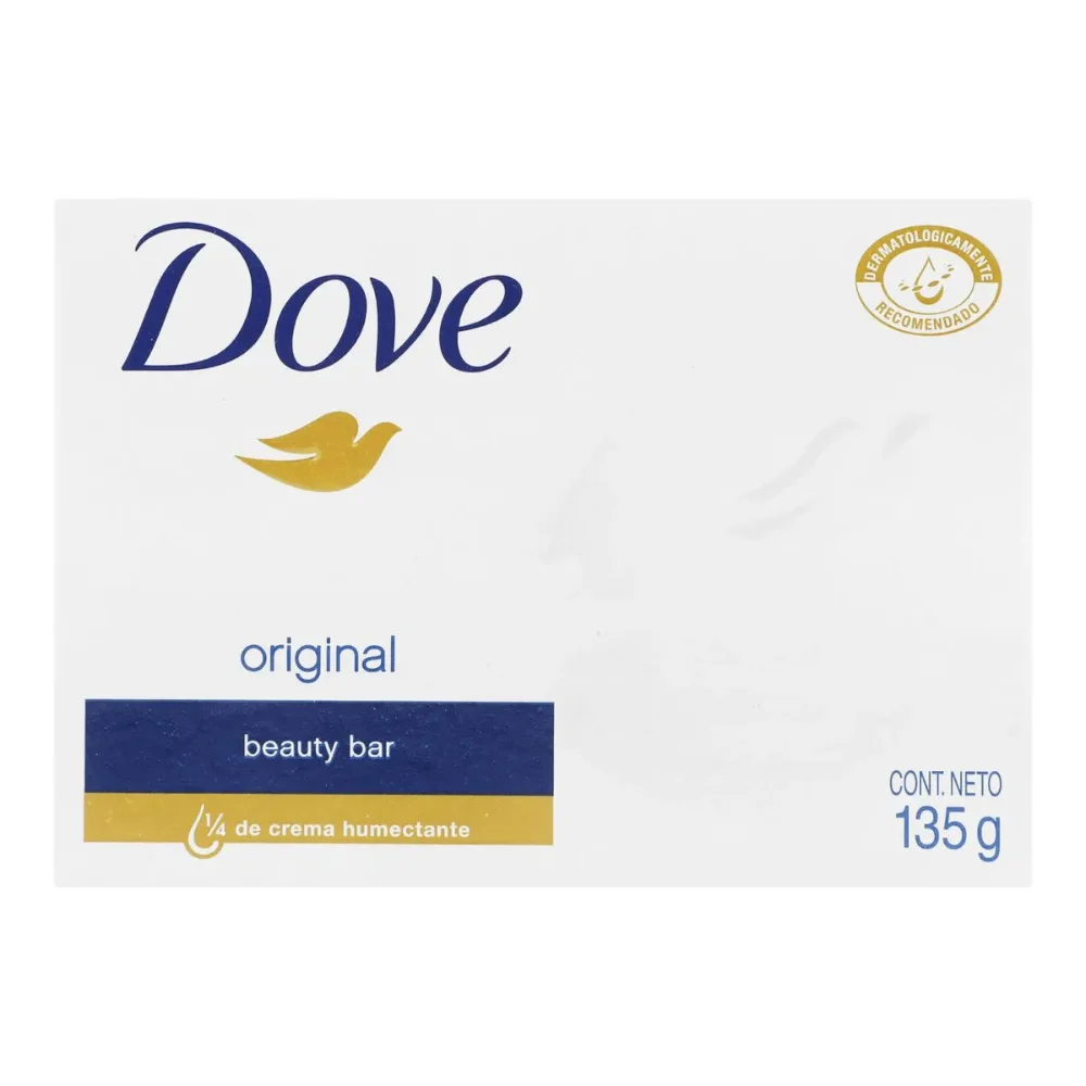 Jabon de tocador DOVE neutro 135grs
