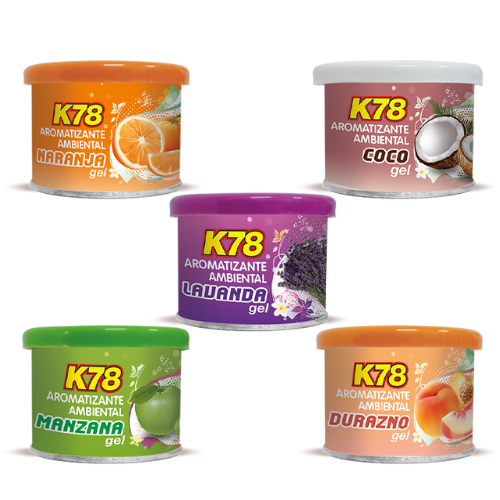 Aromatizante Latita 80grs K78 naranja