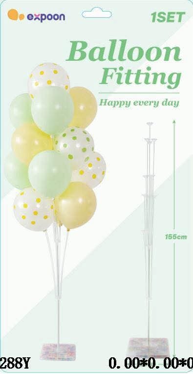 Soporte para 13 globos con Base