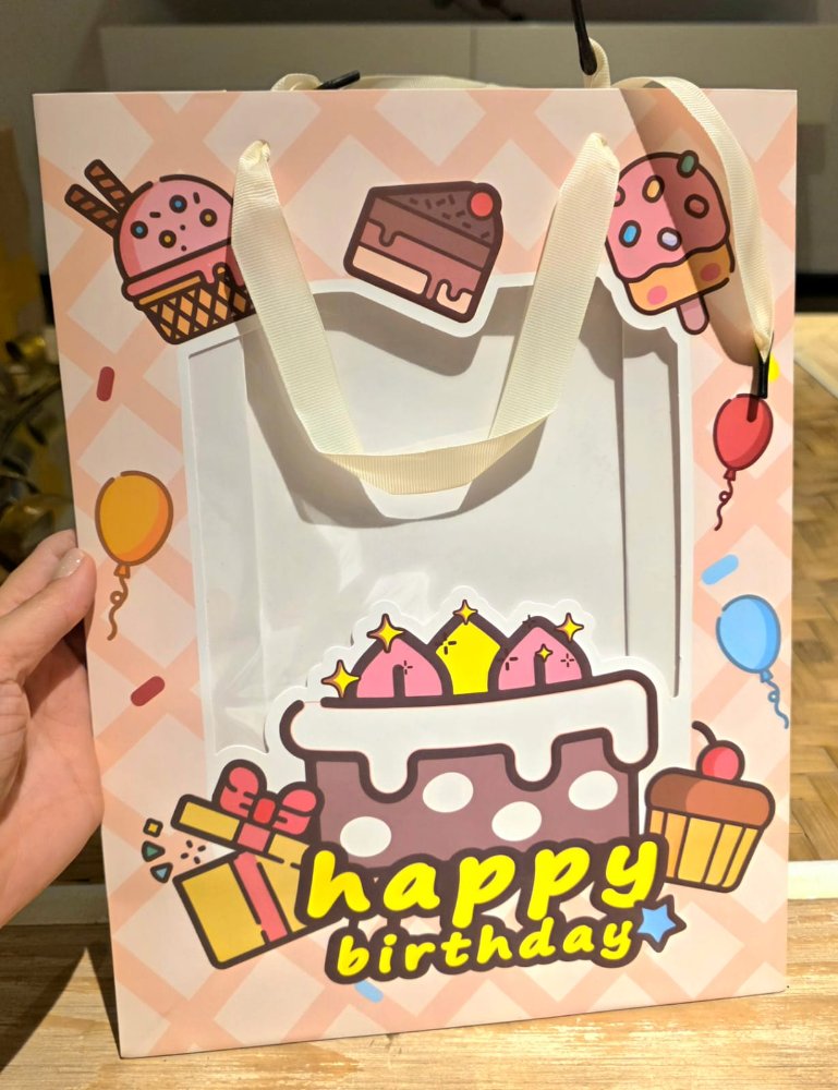 Bolsa con Visor Happy Birthday