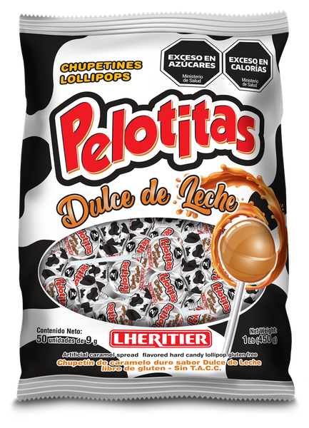 Chupetin Pelotitas Dulce de Leche