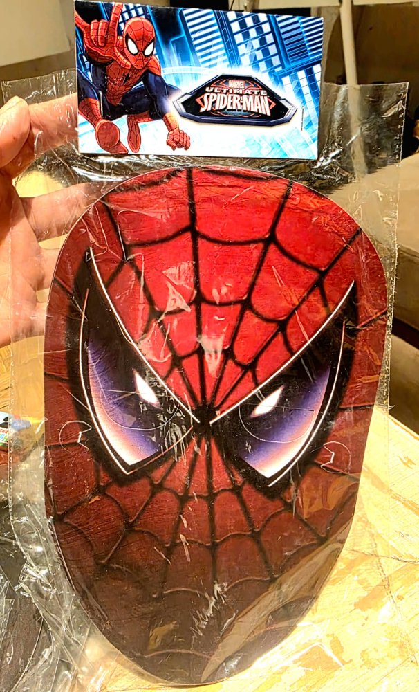 Careta Spiderman x 5 u
