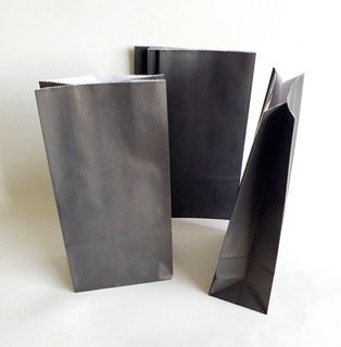 Bolsita de Papel Negra x 10 unidades