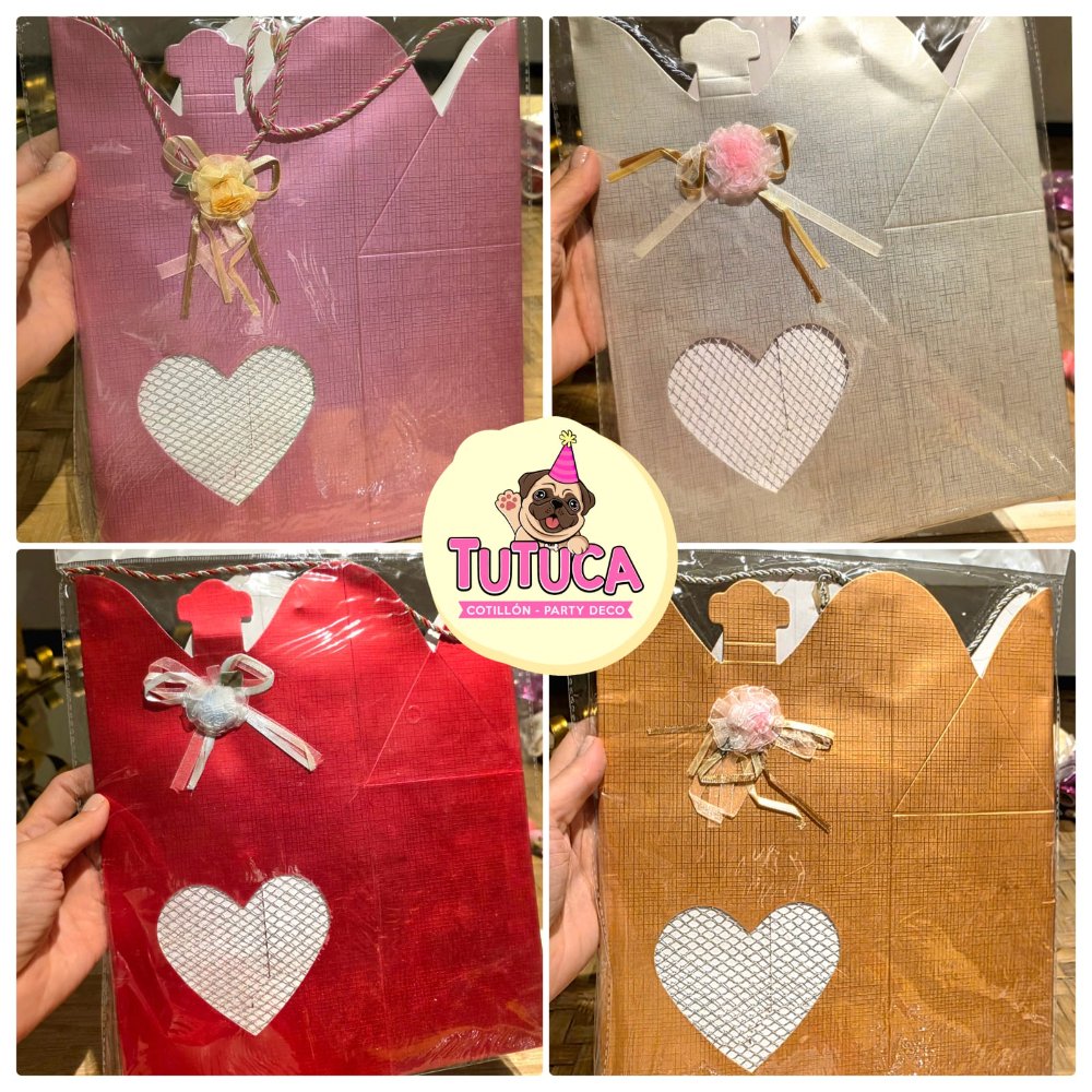 Bolsas de Regalo Visor Corazón
