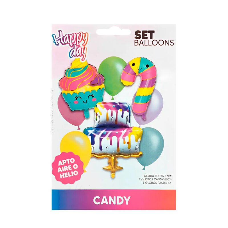 Set de Globos Candy