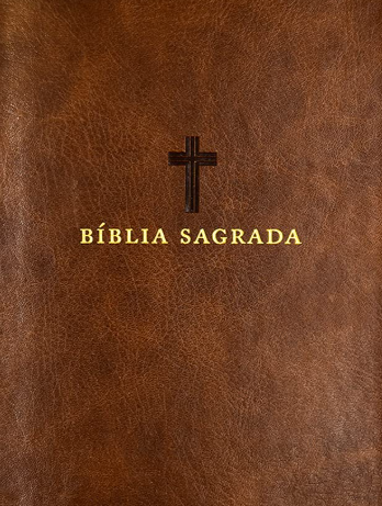 Biblia ACF Marrom Letra Grande