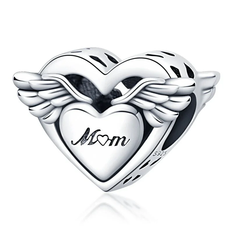 CHARM DE CORAZON MAMA ANGEL