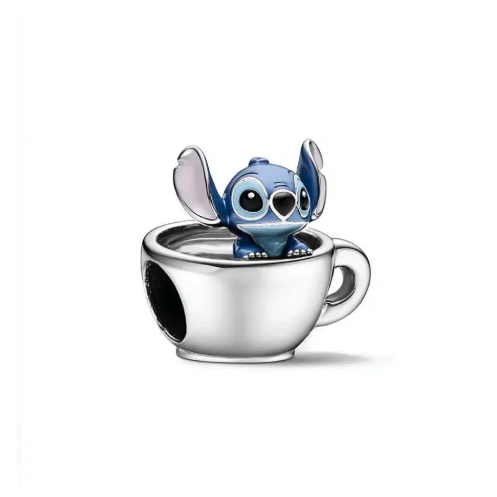 CHARM DE STITCH EN UNA TAZA