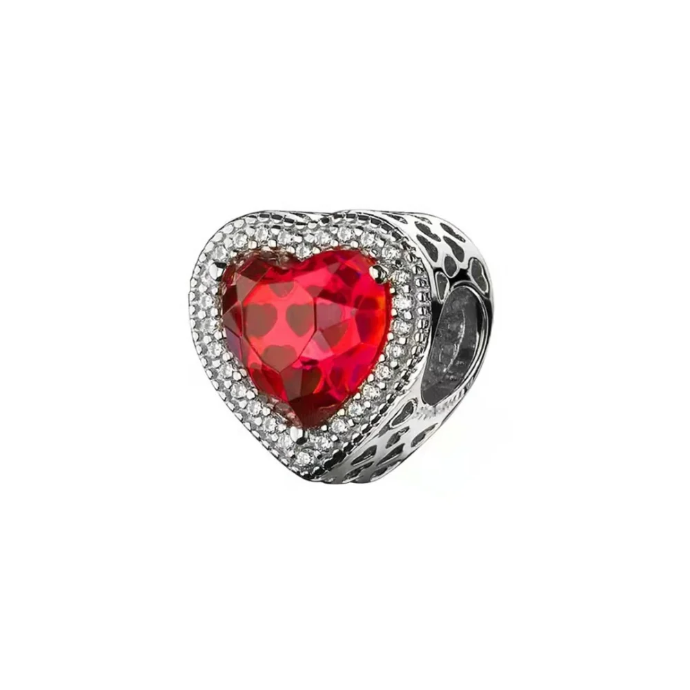 CHARM BARRIL CORAZON ROJO