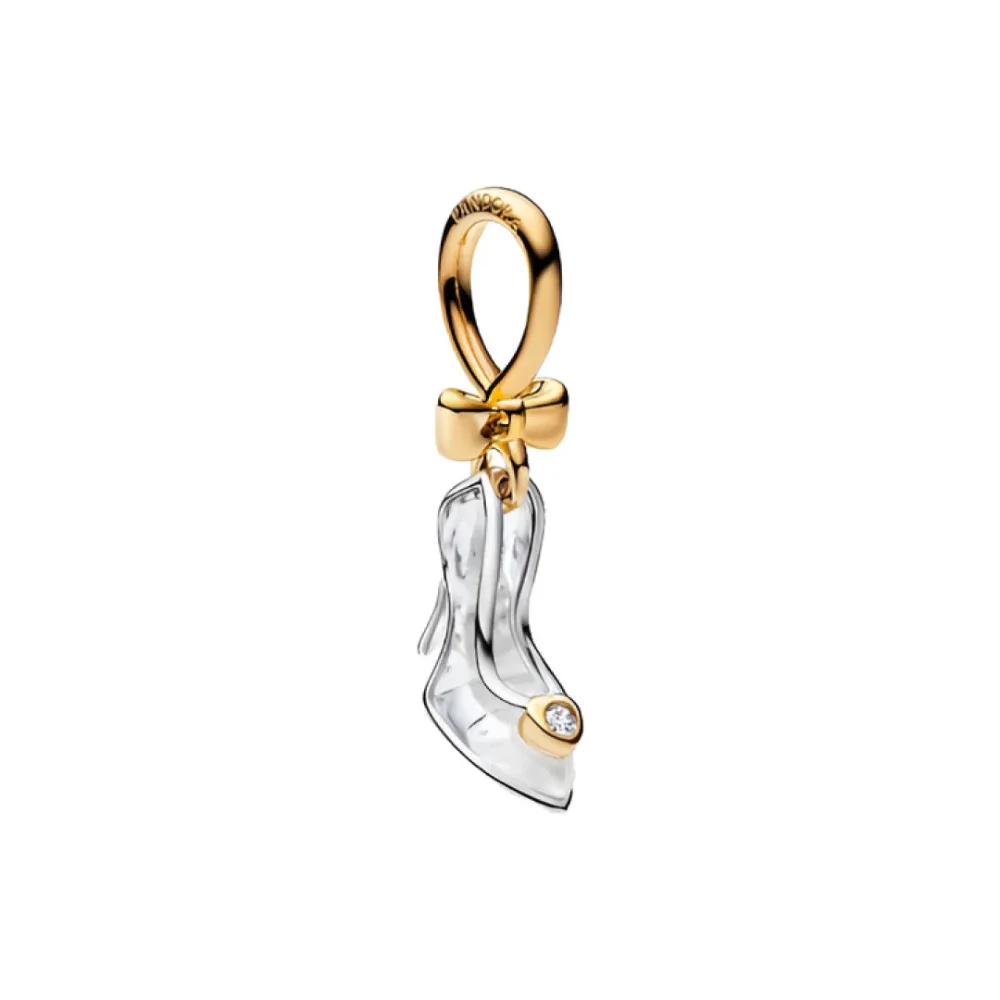 CHARM DE ZAPATILLA DE CENICIENTA BLANCA