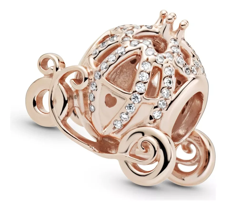 CHARM DE CARROZA ROSE GOLD