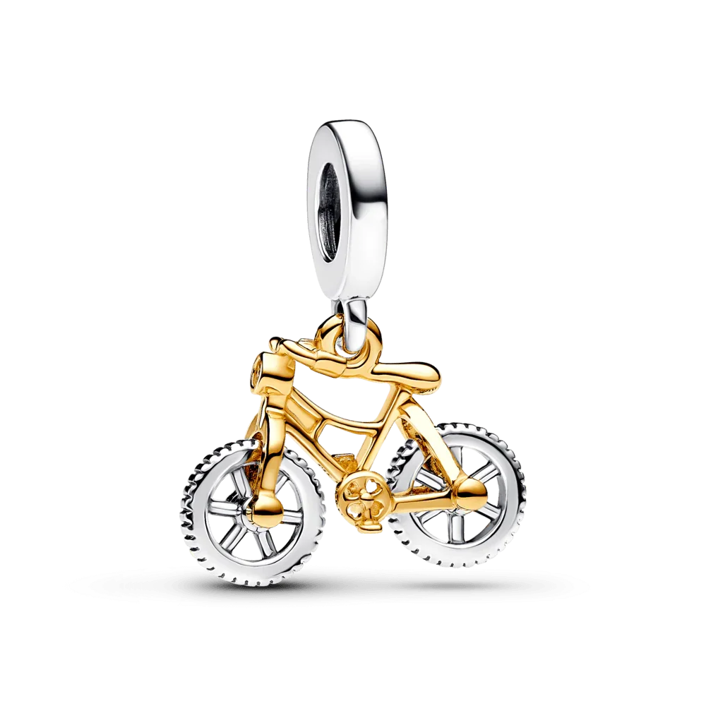 CHARM DE BICICLETA DORADA