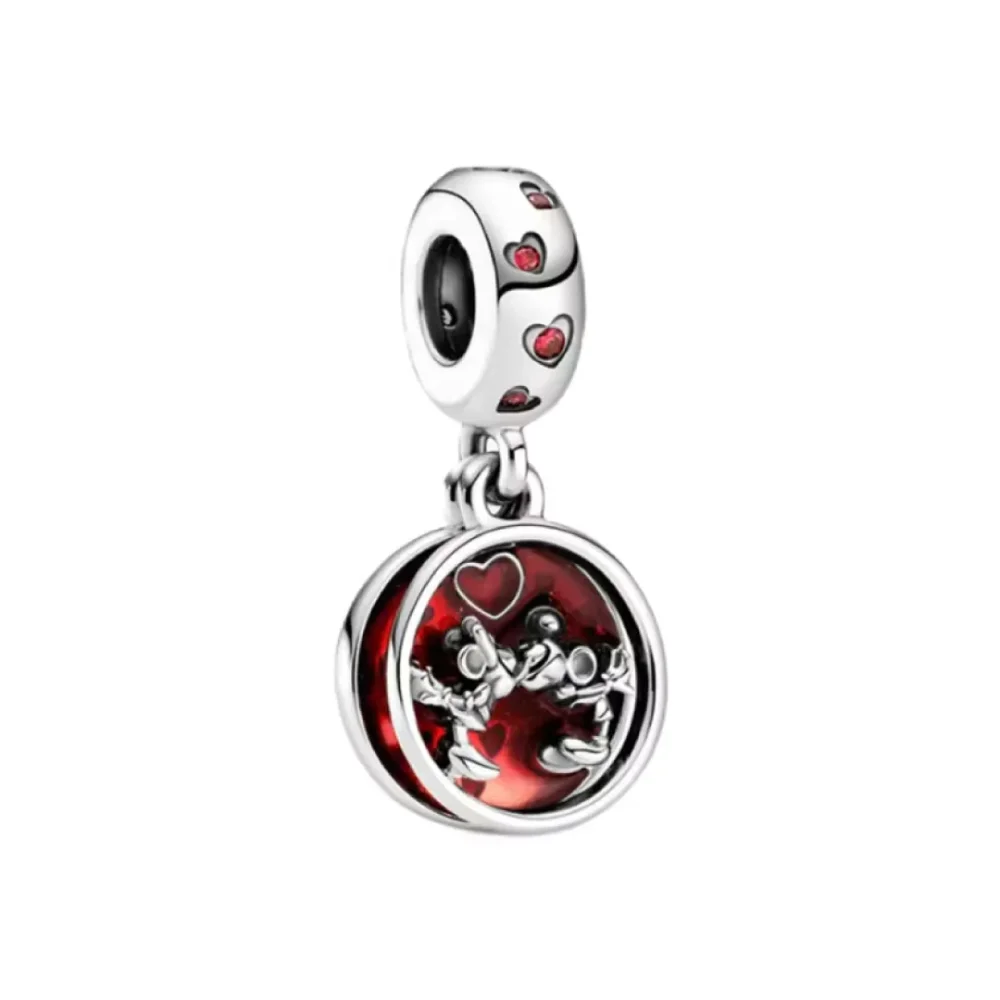 CHARM AMOR MICKEY Y MINNIE BESO