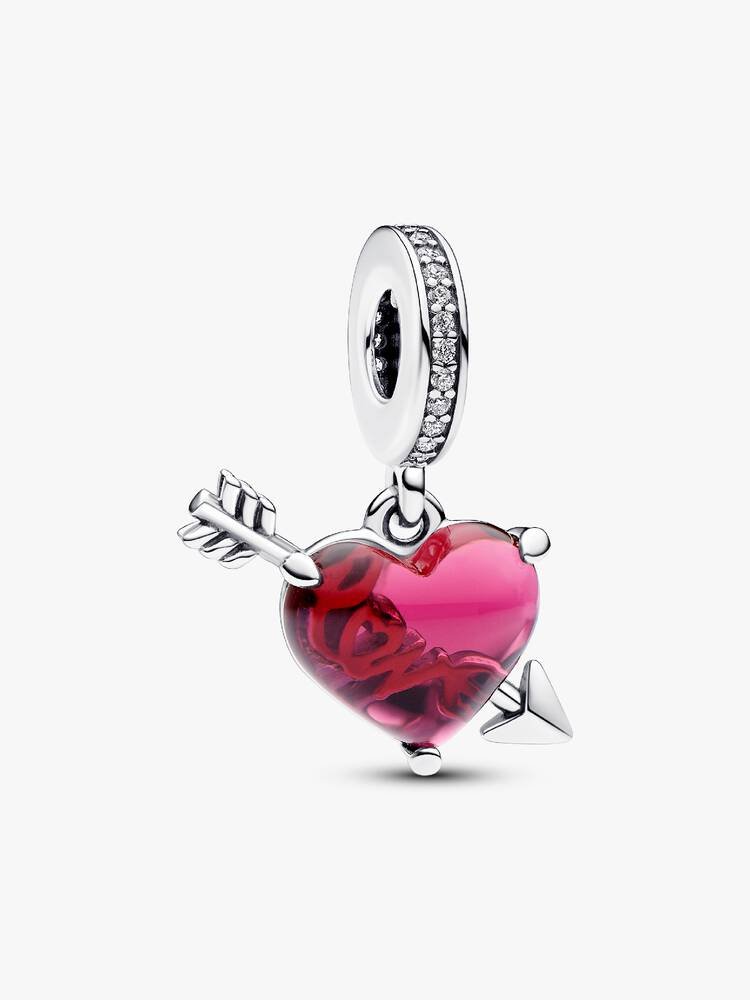 CHARM CORAZON LOVED FLECHADO