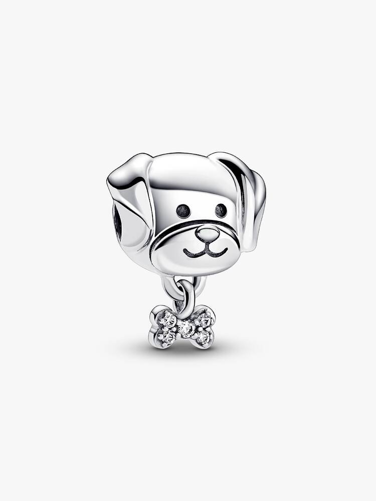 CHARM CABEZA DE PERRO CON HUESITO