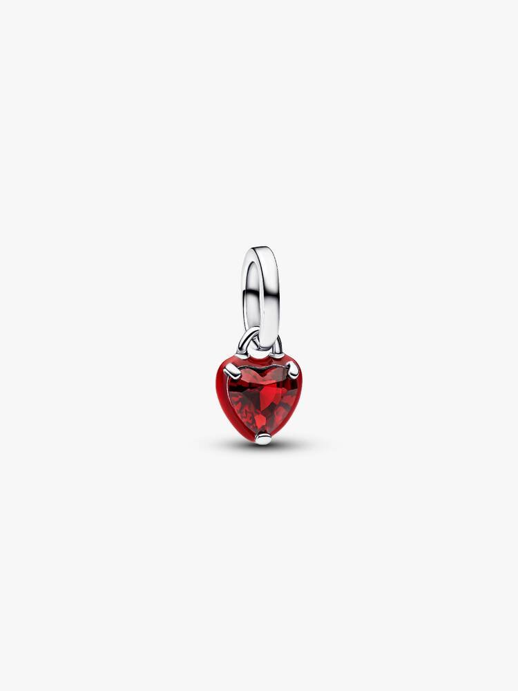 CHARM DE CORAZON MINI ROJO