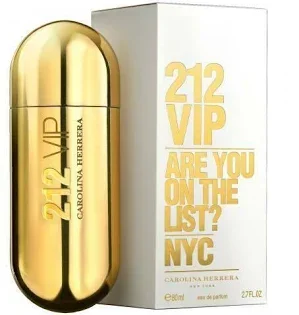 CAROLINA HERRERA -212 VIP ARE YOU ON THE