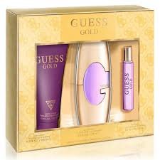 EST. GUESS GOLD /EDT 75ML +SG 200ML +DEO