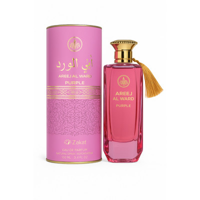 ZAKAT AREEJ AL WARD PURPLE 100ML