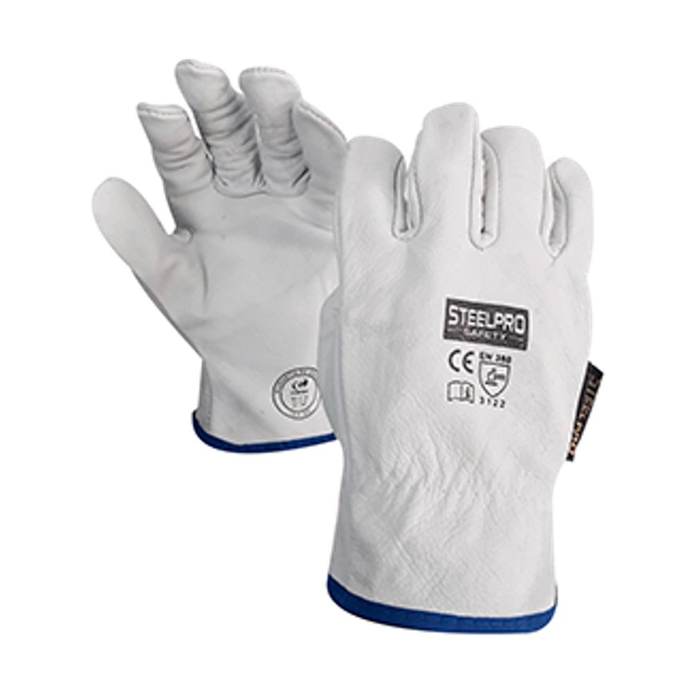 Guantes badana blanco - SteelPro