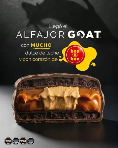 alfajor goat negro