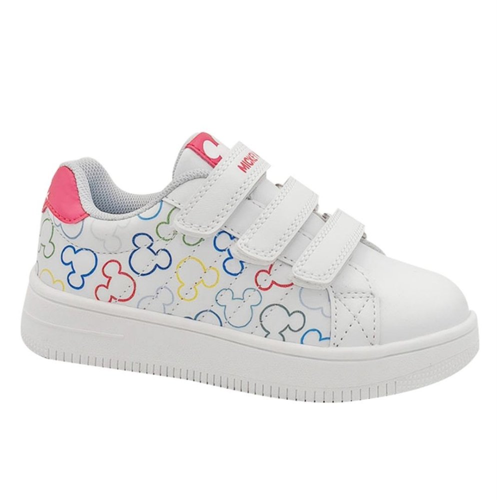 2MC879 ZAPATILLA MICKY MOUSE BLANCO