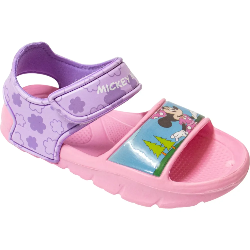 2MN1109 SANDALIA MINNIE ROSADO