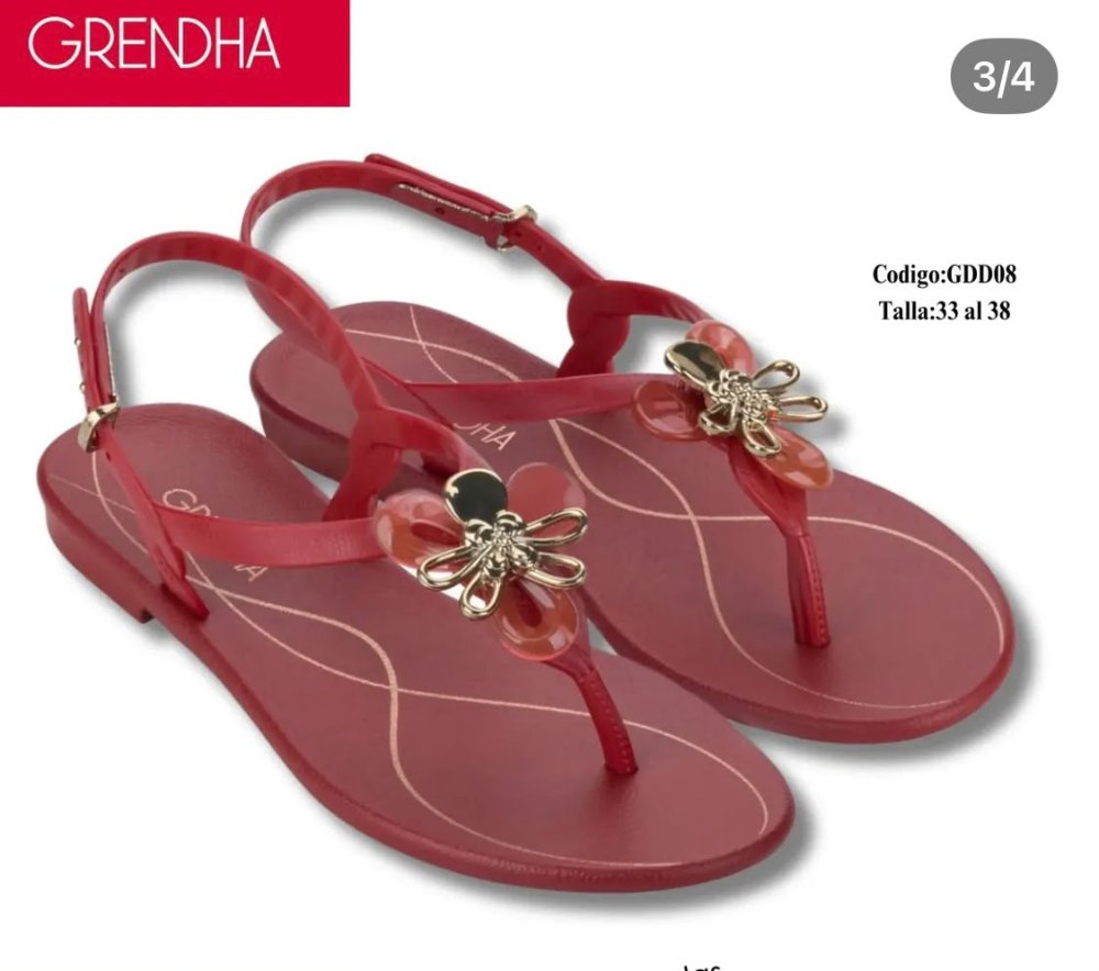 2GDD0800014  SANDALIA GRENDA DAMA