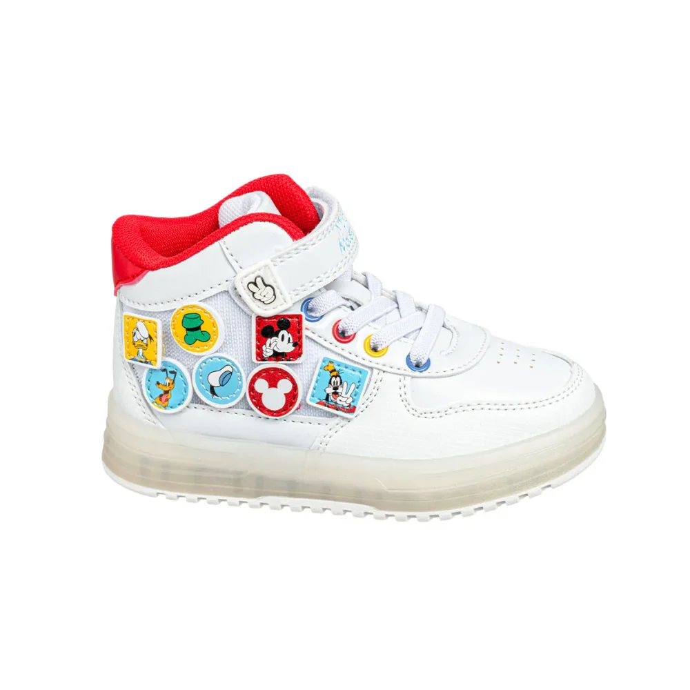 2MC877 BOTIN MICKY MOUSE BLANCO