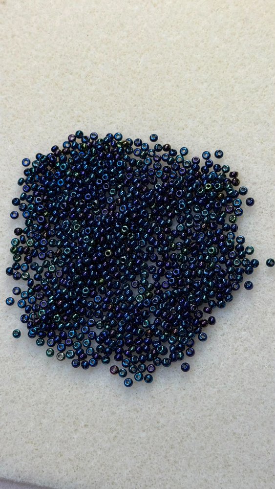 Mostacilla Checa # 10 Azul Tornasol