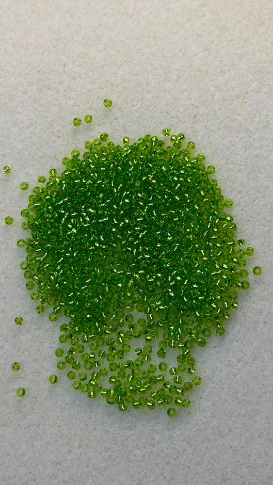 Mostacilla Checa # 10 Verde Cristal